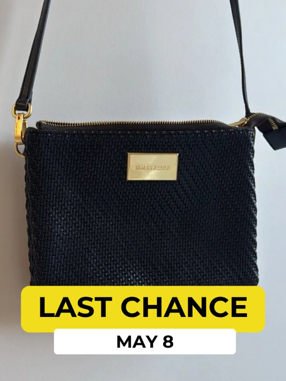 Bimba y Lola Crossbody Woven Bag - Will be removed 5/8